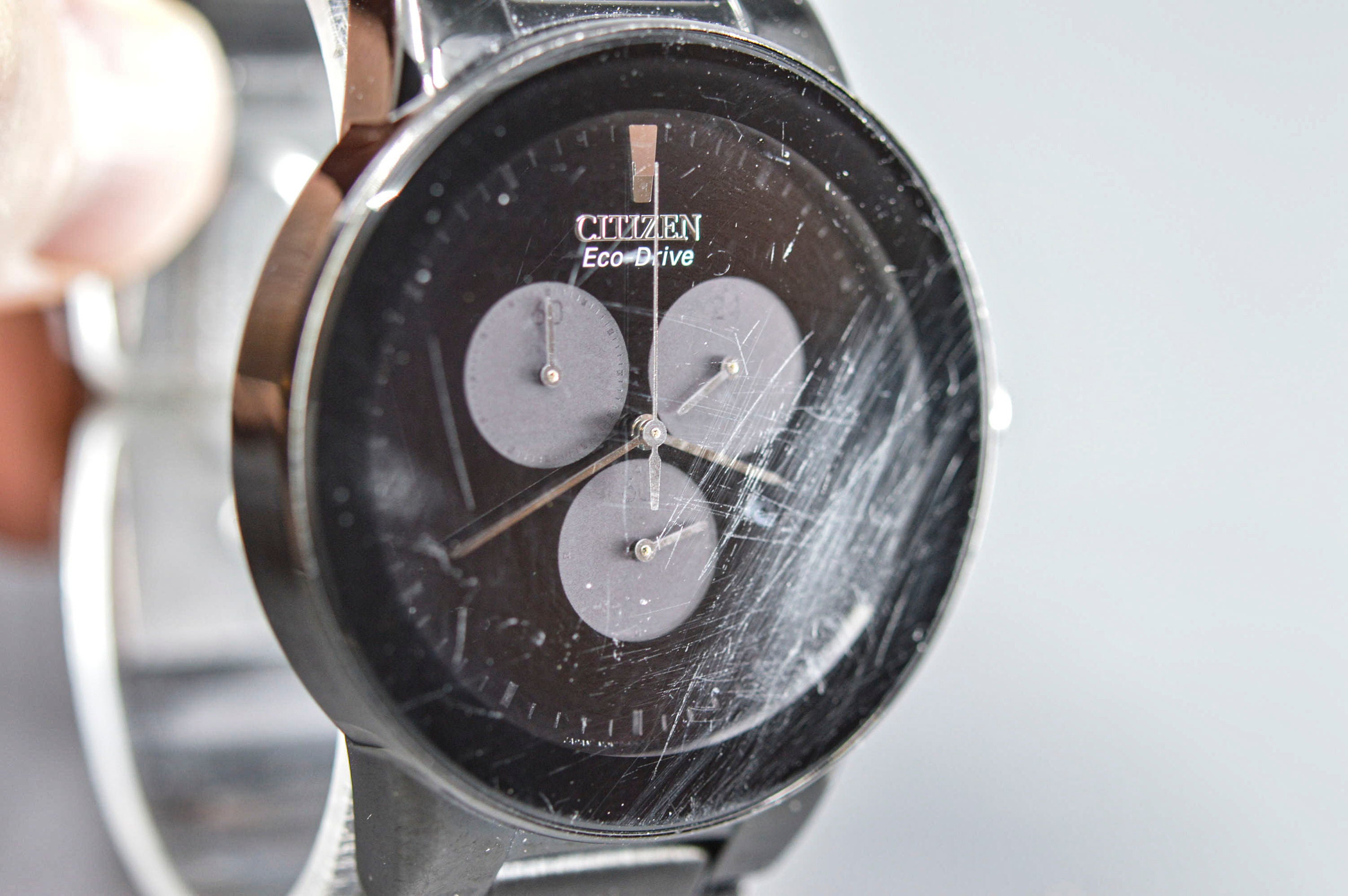 春先取りの Chronograph, Quartz, Tone, Black Eco-drive, Citizen Watch Etsy - 自転車本体