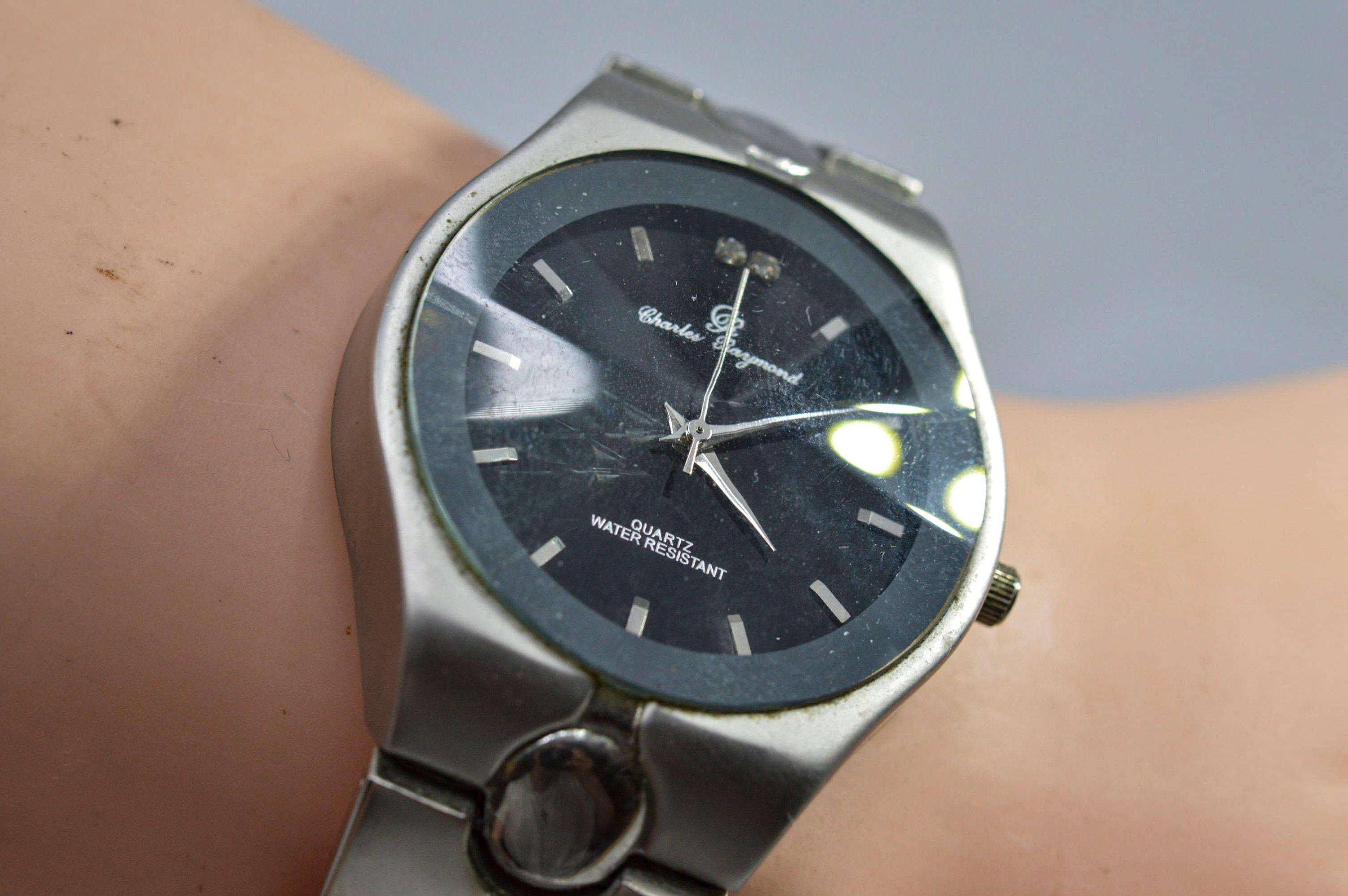 Stainless Steel Charles Raymond Smart Watch Wristwatch Charles