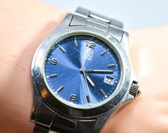 esq swiss quartz movement stainless steel
