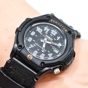 Casio Forester Illuminator Black Tone Sports Wrist Watch - Etsy