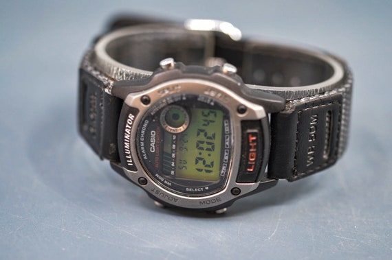 AE1200WHD-1A | Illuminator Silver and Black Digital Watch | CASIO