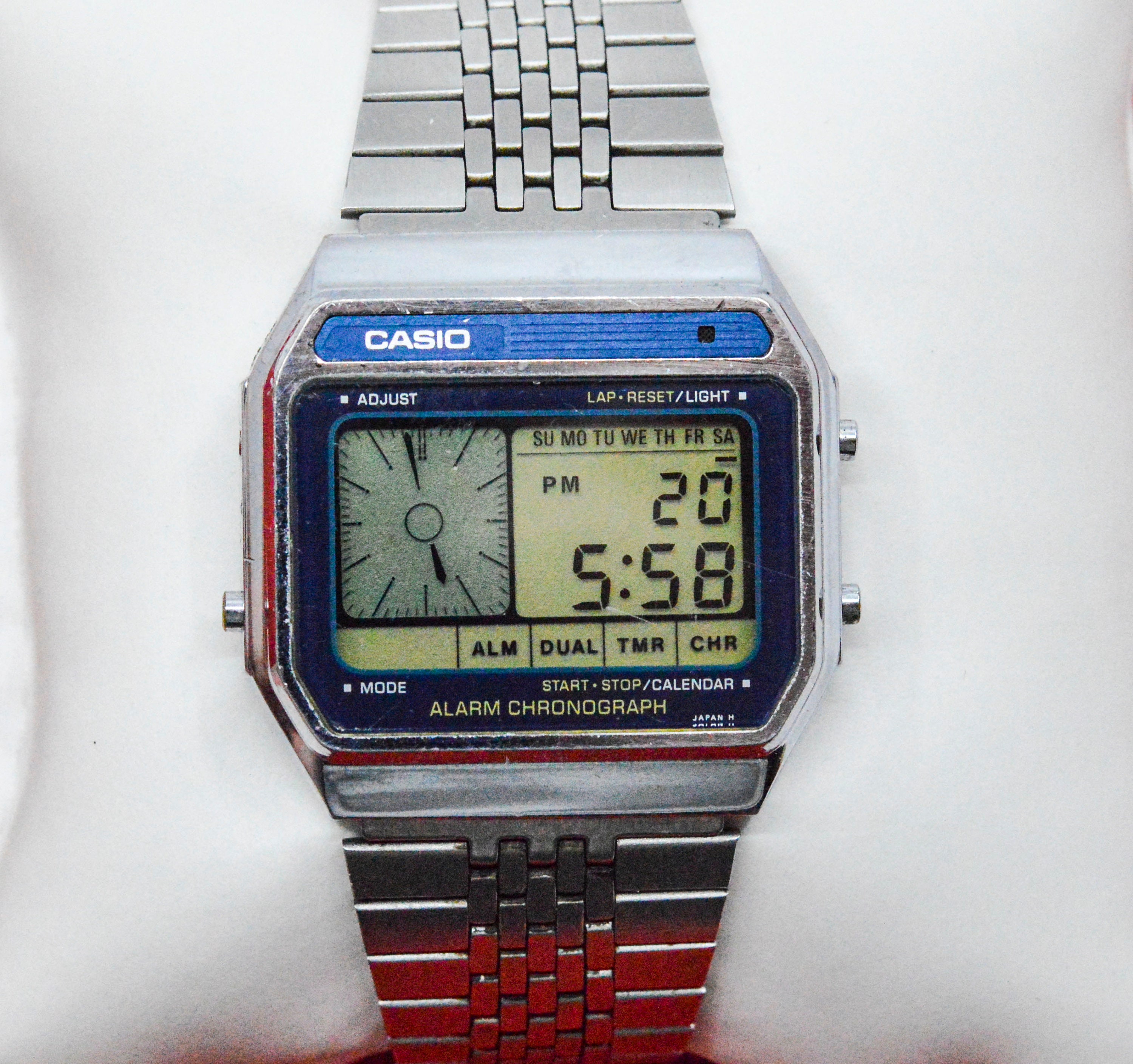 Vintage Casio AX-210 Digital Alarm Chronograph Watch Module - Etsy