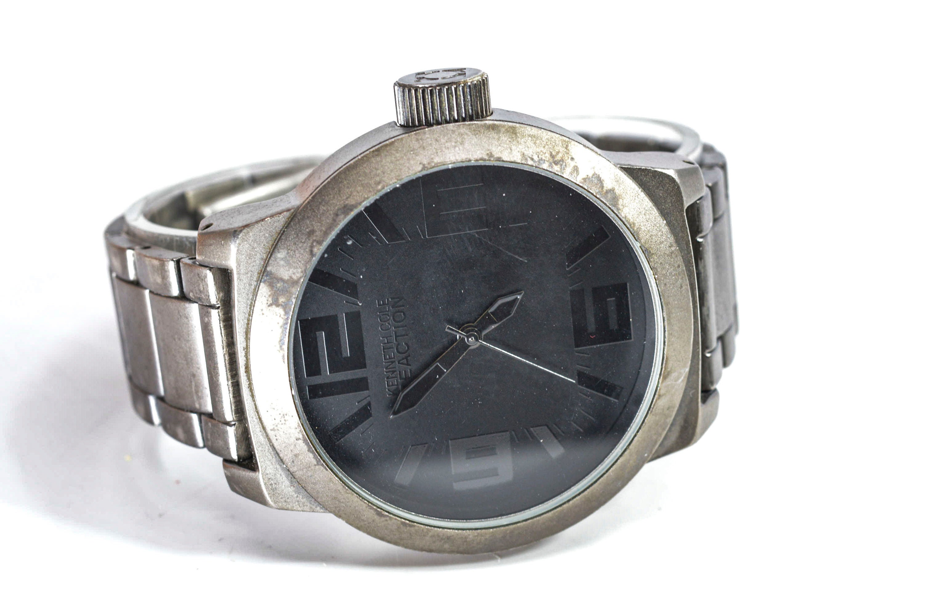 Reloj reaction kenneth cole stainless steel back hotsell