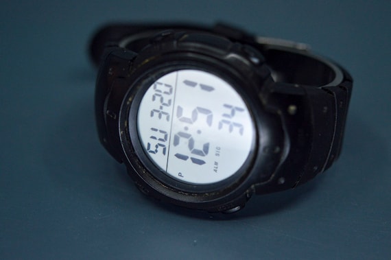 Cak City, black tone, digital , wrist watch - image 8
