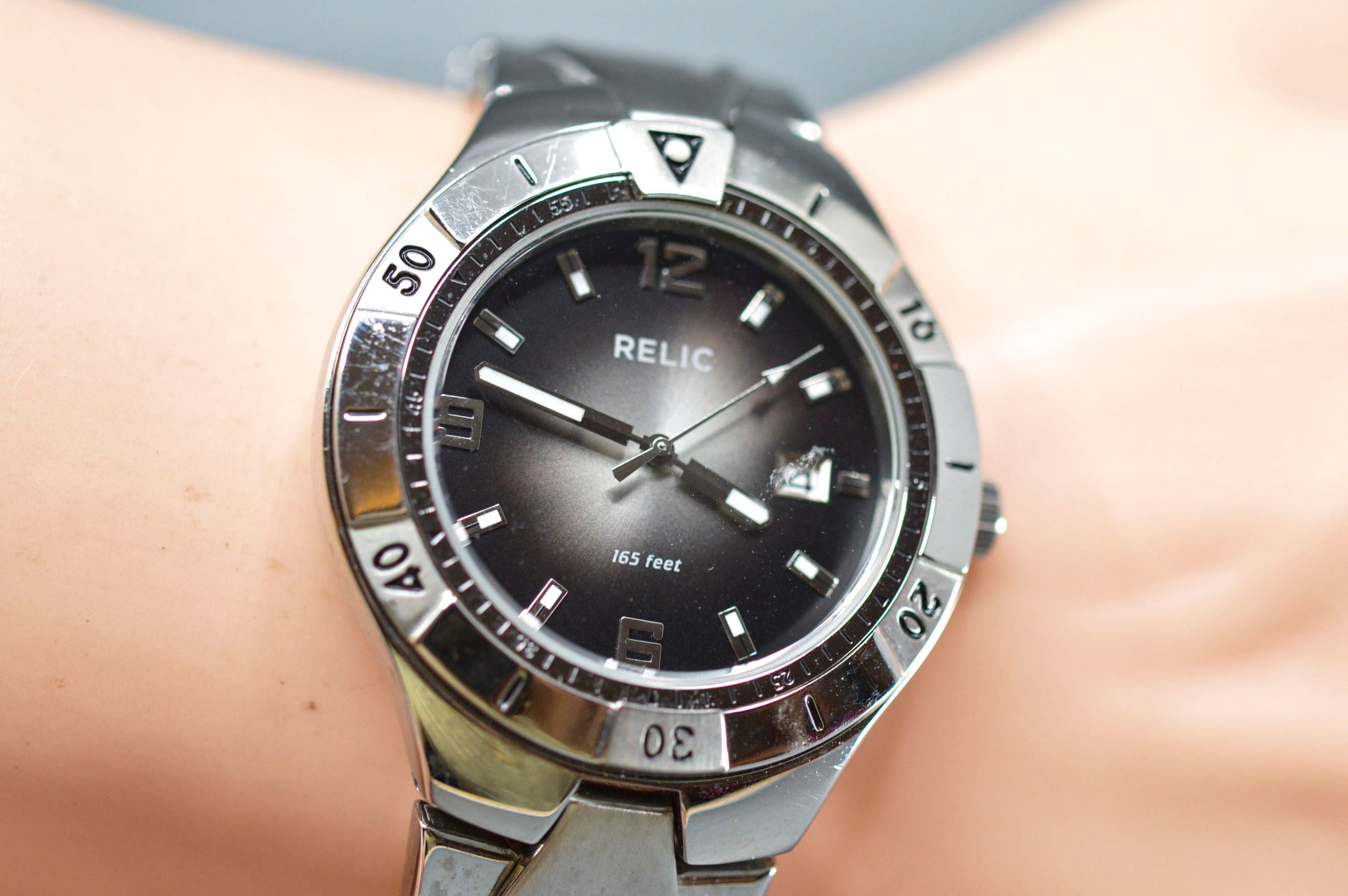 Relic 165 feet watch sale