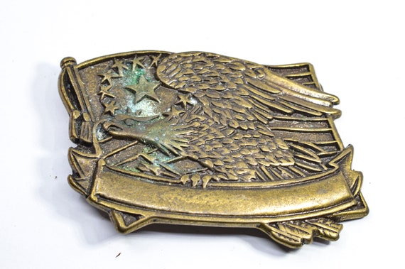 patriotic belt buckle