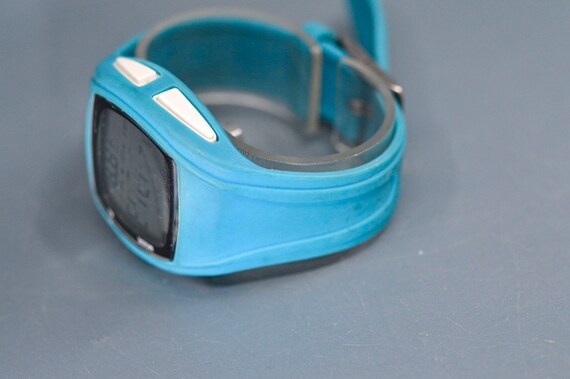 RBX. Blue Tone Digital sports Wrist Watch Etsy