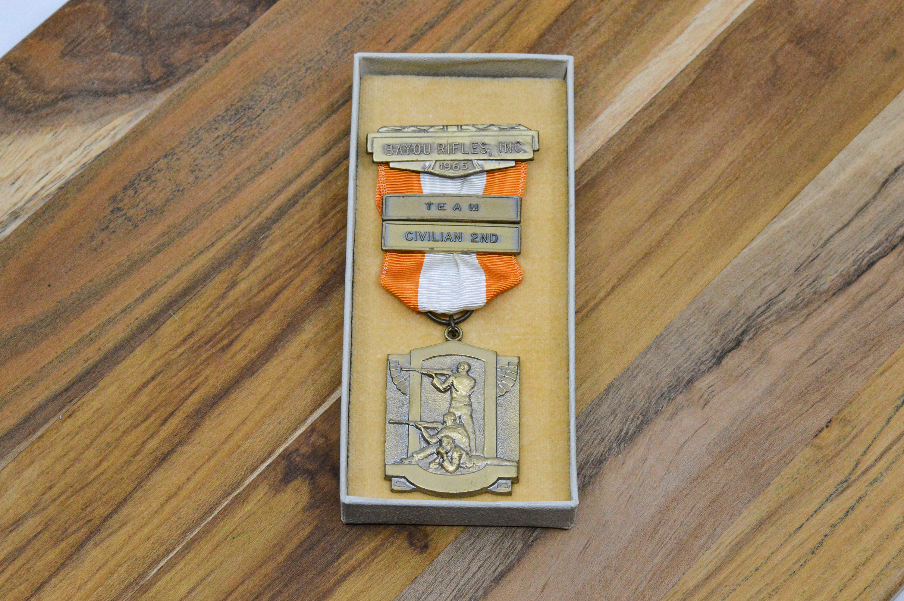 Bayou Rifles Inc. team civilian 2nd 1965 Etsy