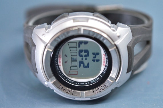 Turner, steel and black tone, digital wrist watch - image 2