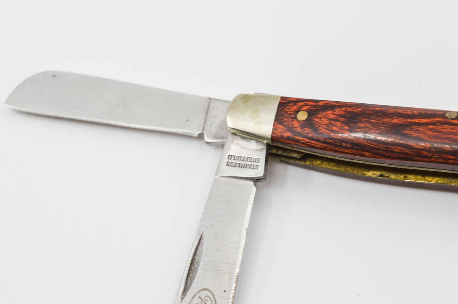 Sheffield triple blade pocket folding knife Etsy