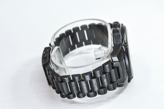 Nautica black tone mans steel , sports wrist watch - image 6