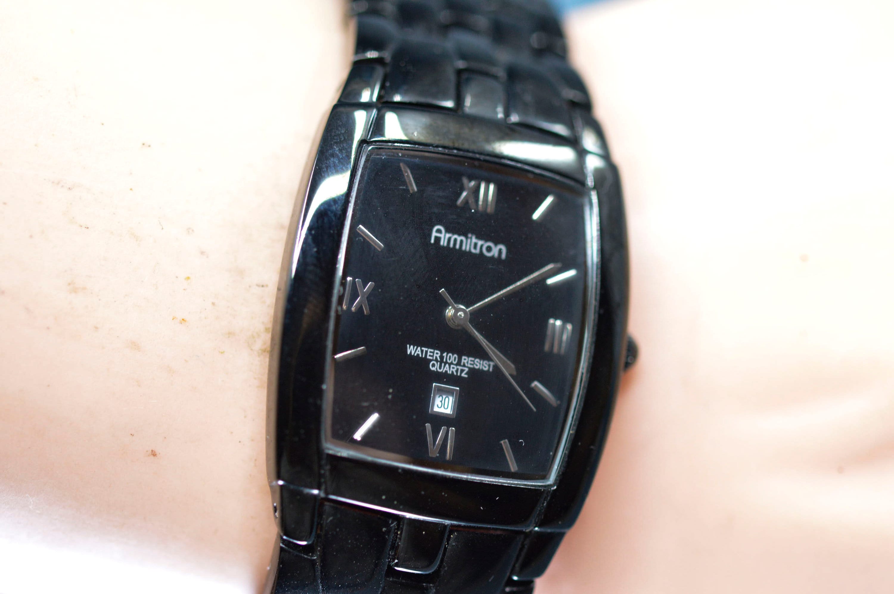 Armitron, Black Tone, Quartz Wrist Watch