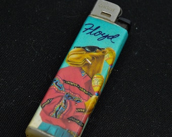 Vintage Cricket "Floyd" Camel disposable lighter