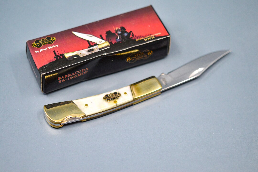 Steel Warriors Pocket Folding Knife Etsy