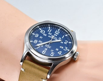 timex watch with lighted dial