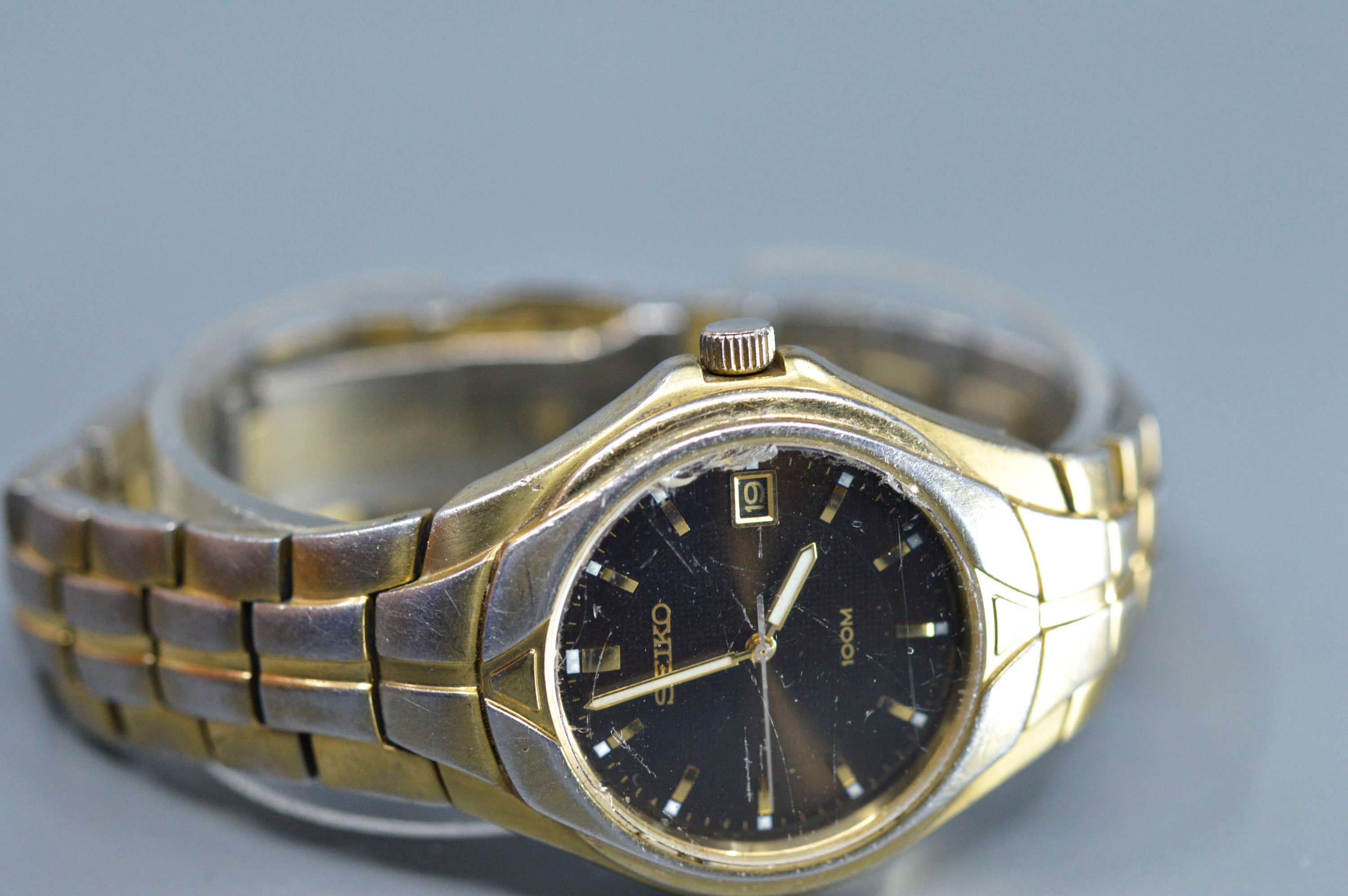 【金銀セット】SEIKO SPIRIT オールドクォーツ時計 ヴィンテージ 金銀セット】SEIKO SPIRIT オールドクォーツ時計 ヴィンテージ