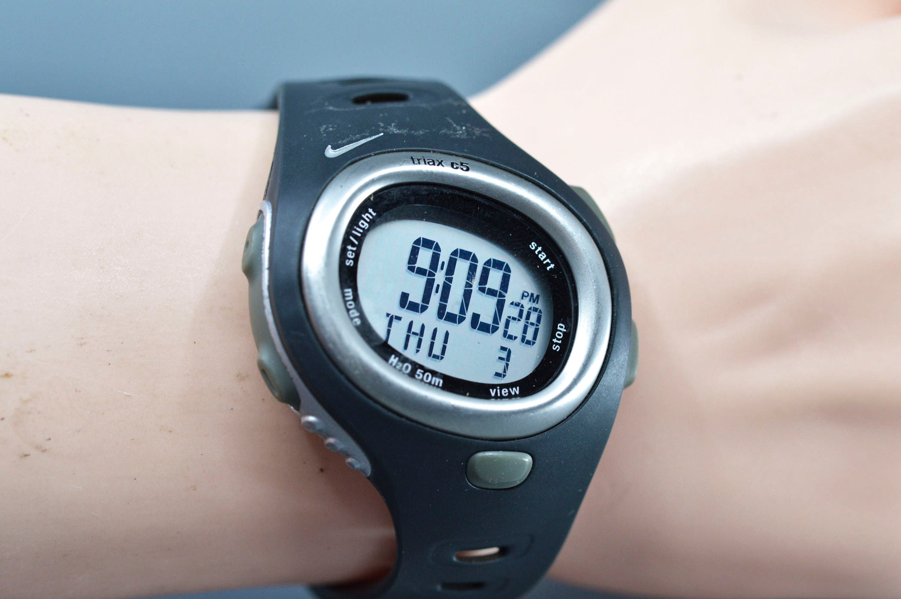 Nike C5 Gray Digitaal sports Wrist Watch - Etsy