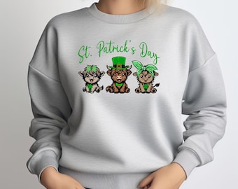St. Patrick's Day Gildan Sweatshirt