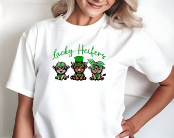 Lucky Heifers Comfort Colors T-Shirt