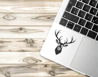 Camo Flying Duck Glossy Sticker