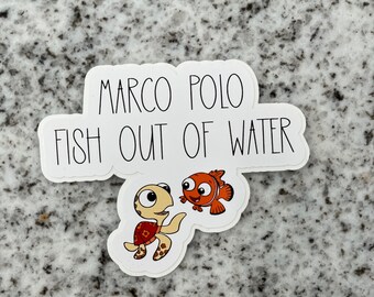 Marco Polo, Finding Nemo Glossy Sticker
