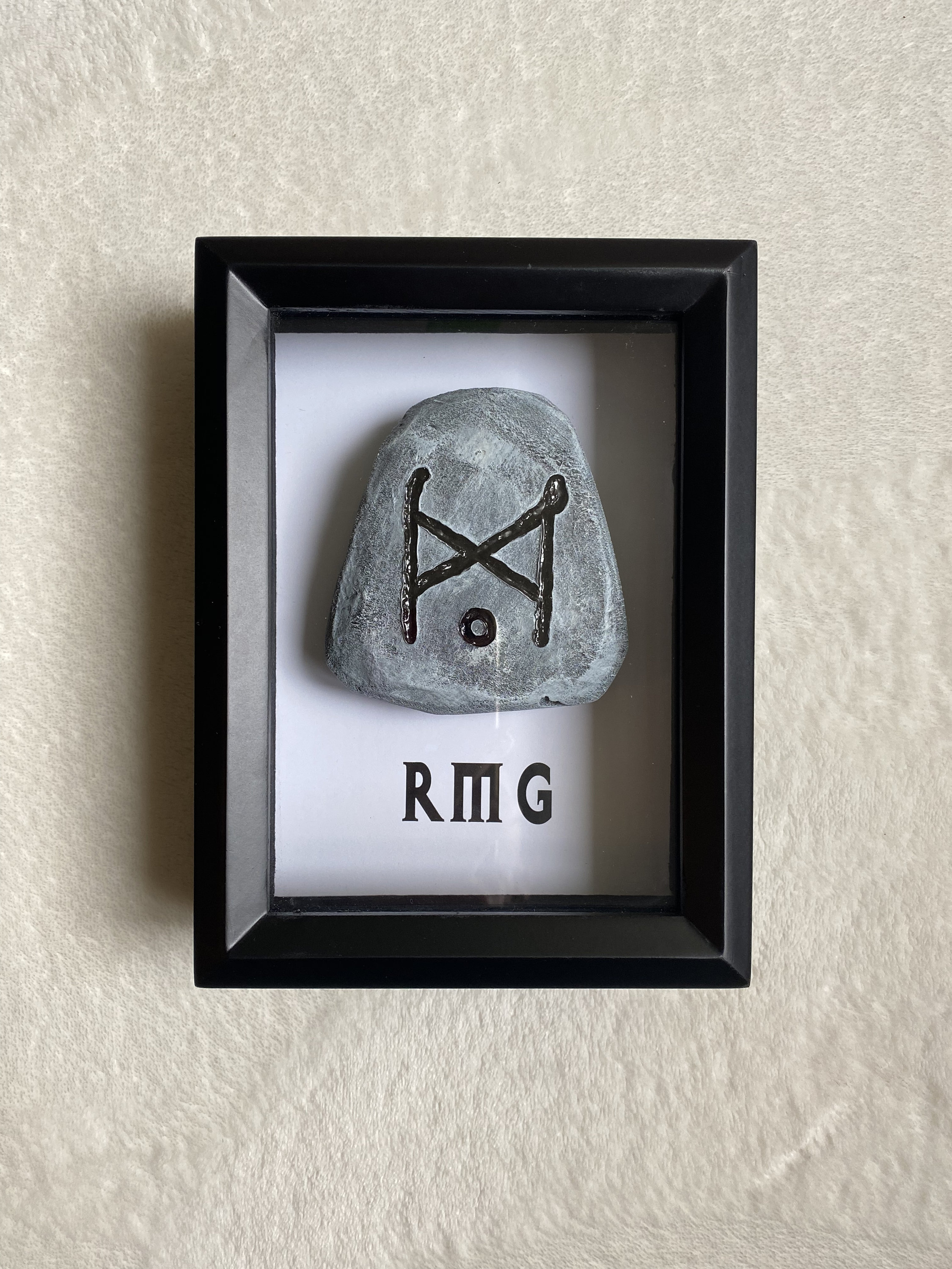 Rune Inspired Prop Shadowbox Display Frame Gamer Decor - Etsy