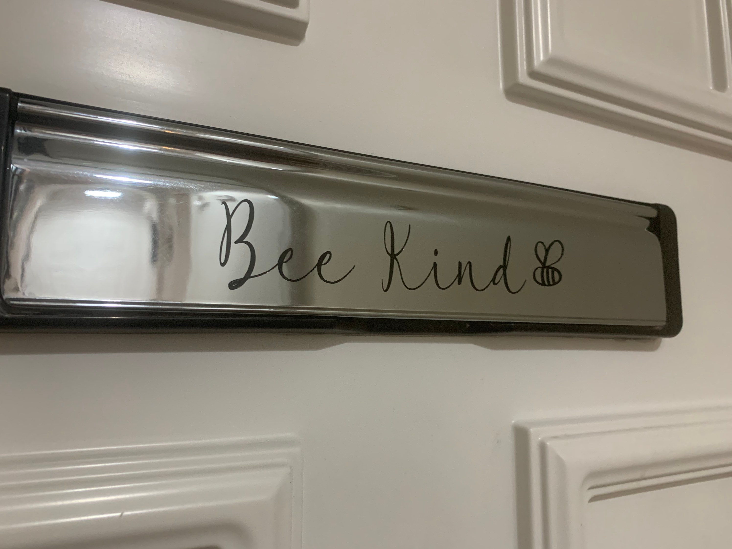 Letterbox sticker vinyl decal for letterbox Mrs Etsy