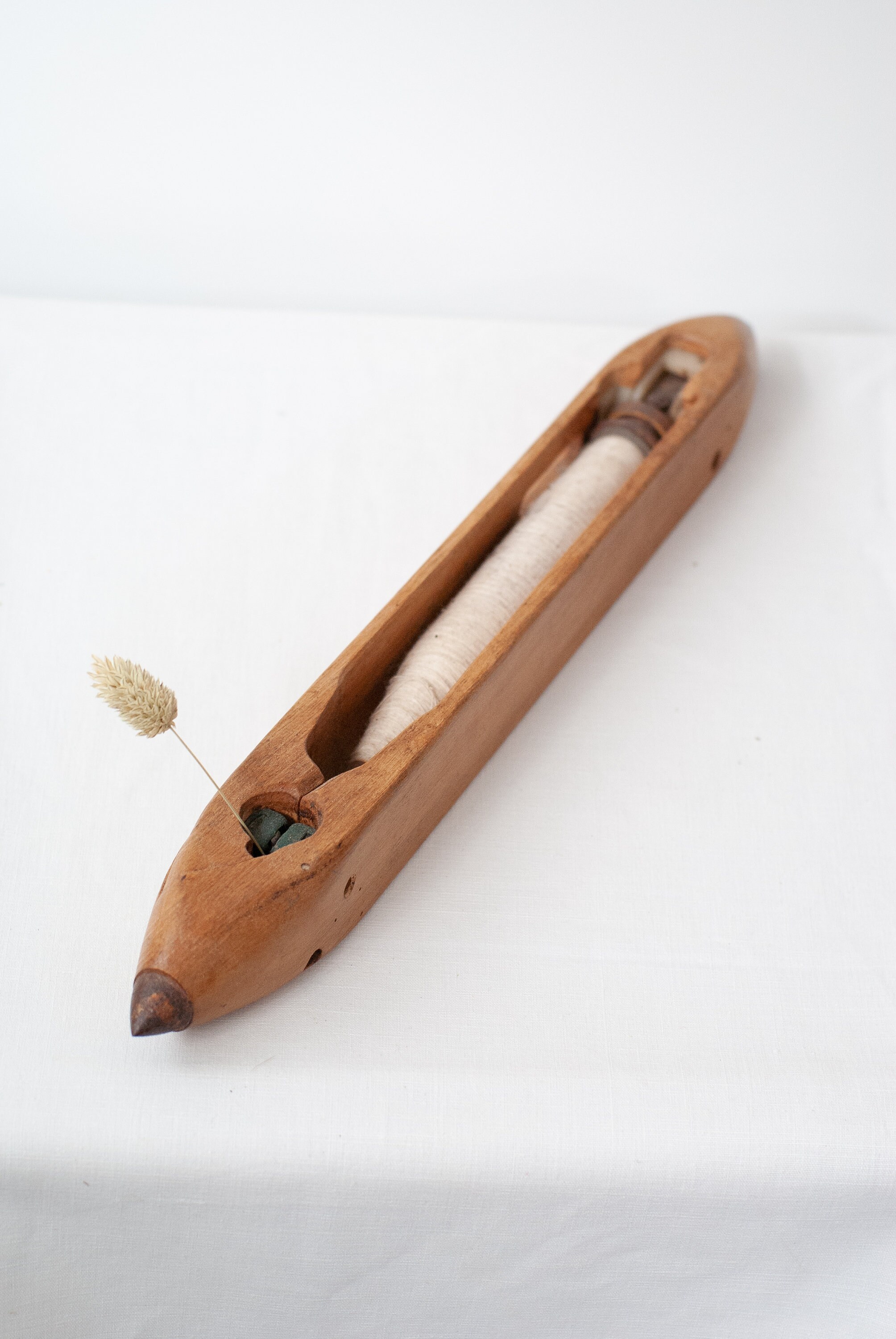 Antique Victorian Boat Loom Shuttle Weaving Shuttle Vintage Etsy