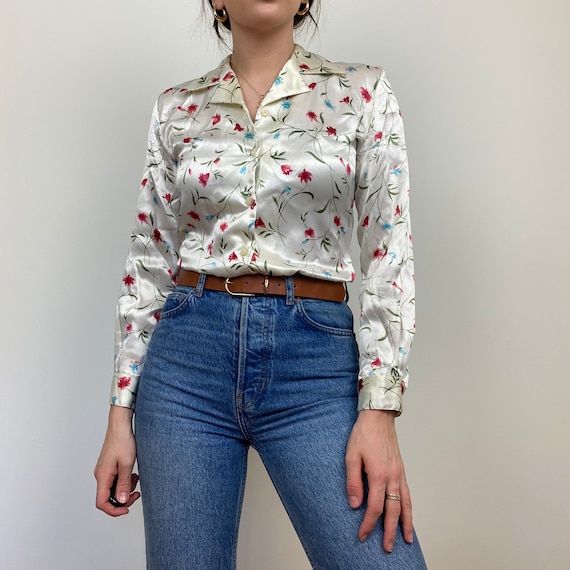 chanel vintage blouse