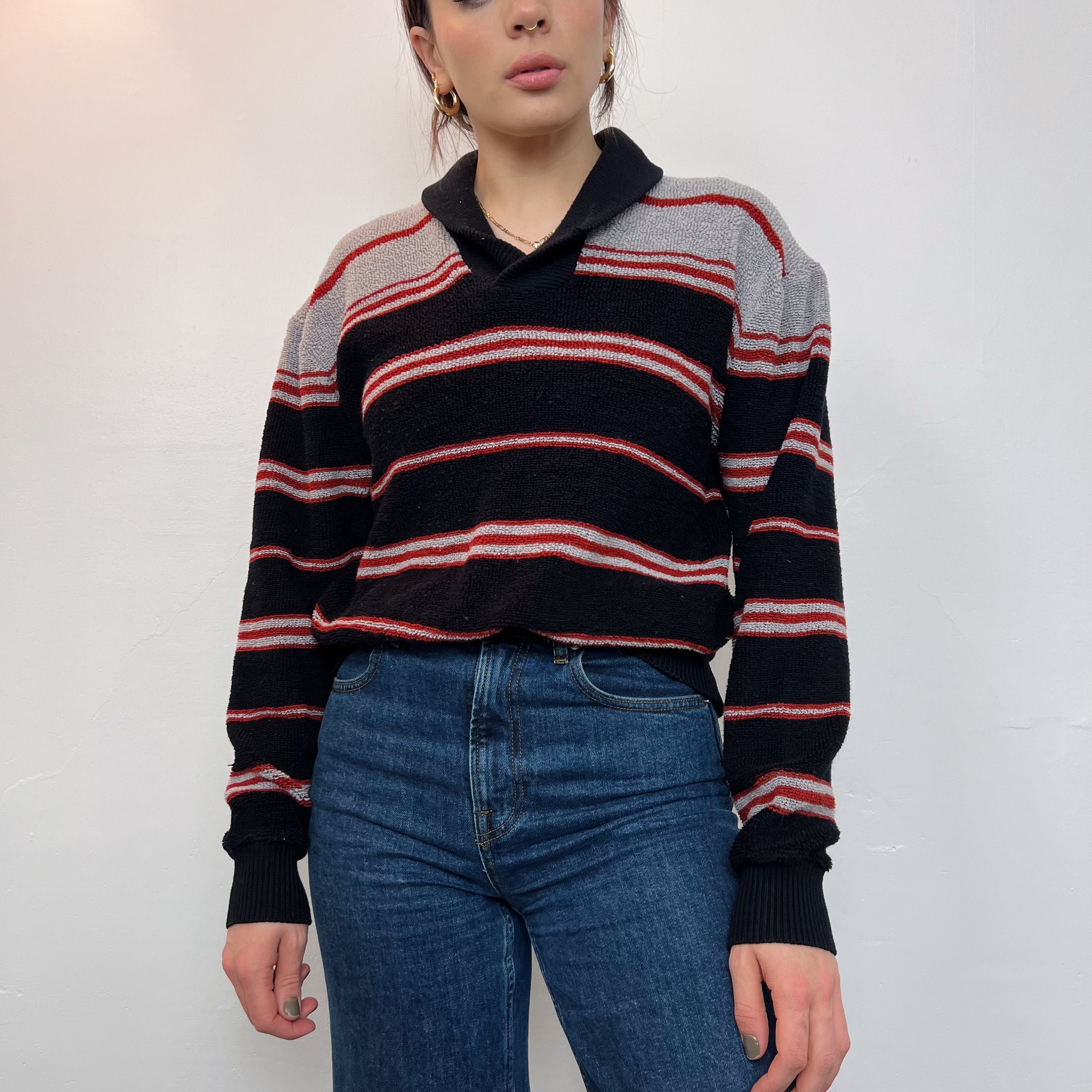 Louis Vuitton SS16 Terry Cloth Towelling Sweater - Ākaibu Store