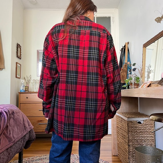 Plaid Print Flannel - image 3