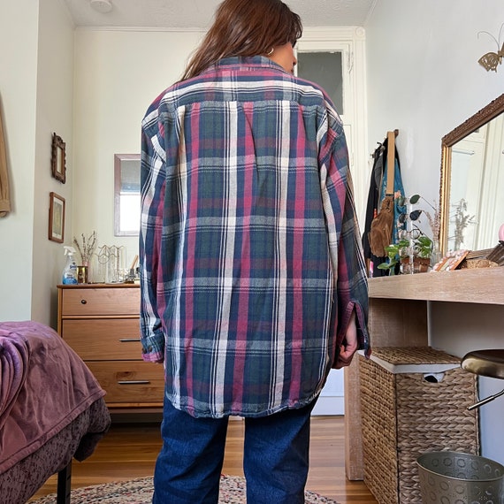 Plaid Print Flannel - image 3