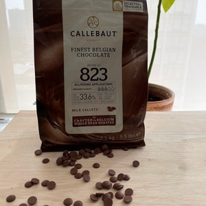 Callebaut Milk Chocolate 32% Belgian chocolate chocolate chips 1 lb