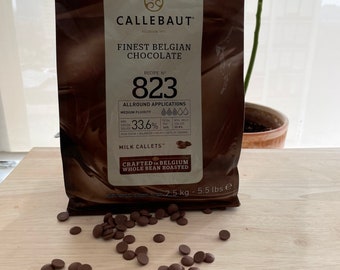 Callebaut Milk Chocolate 32% Belgian chocolate chocolate chips 1 lb