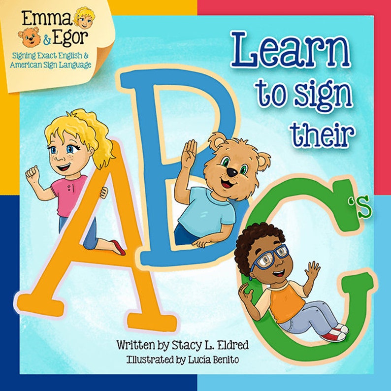 Sign Language Placemats 11x17doublesidedwipe Etsy