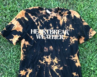 heartbreak weather tie dye hoodie
