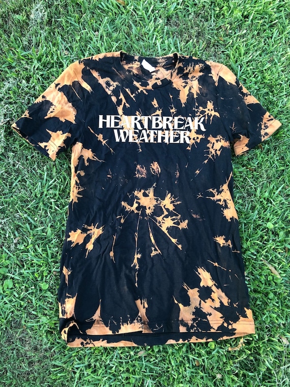 heartbreak weather tie dye hoodie