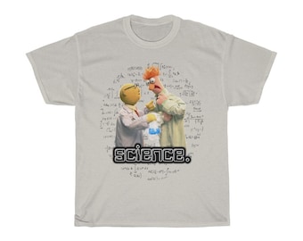 Dr Bunsen Honeydew and Beaker Mupppets Science Tee