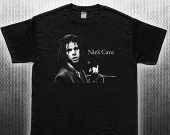 Nick Cave & The Bad Seeds Push the Sky Away Lyrics T Shirt Nick Cave & The Bad Seeds Push the Sky Away Lyrics T Shirt