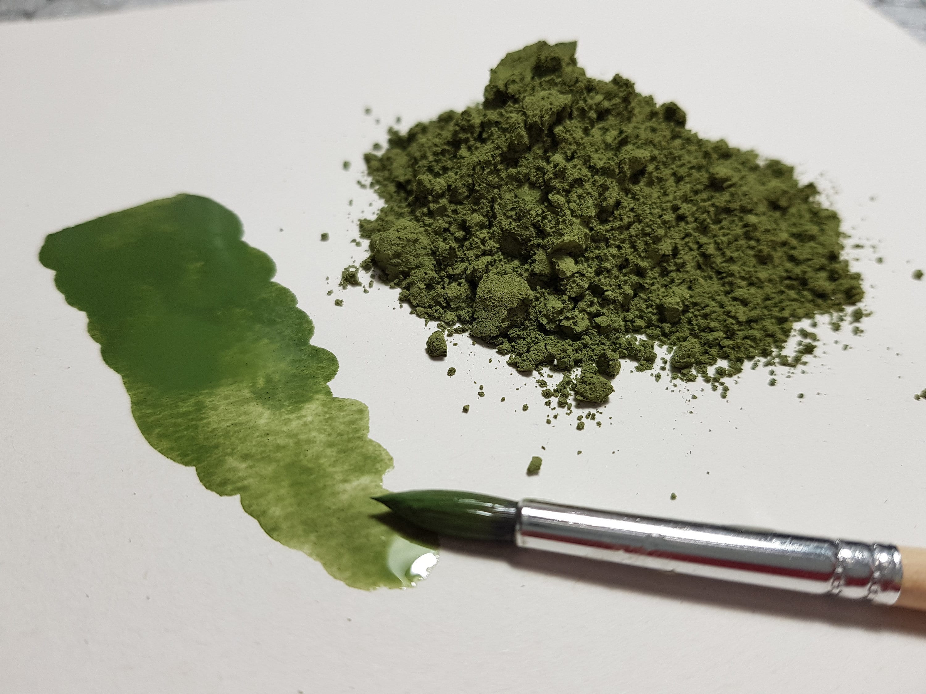Green Natural Pigment Portuguese Natural Pigments Earth ...