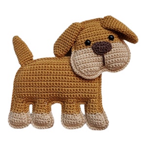 Flat cuddly dog