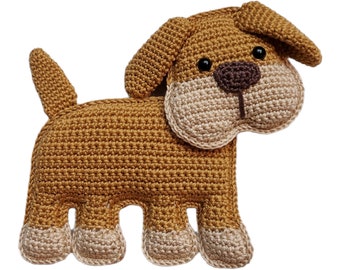 Flat cuddly dog
