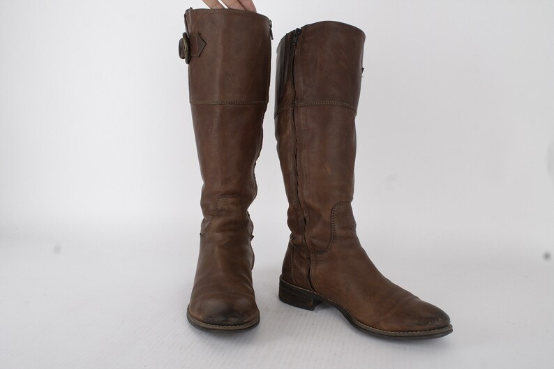 long elastic boots