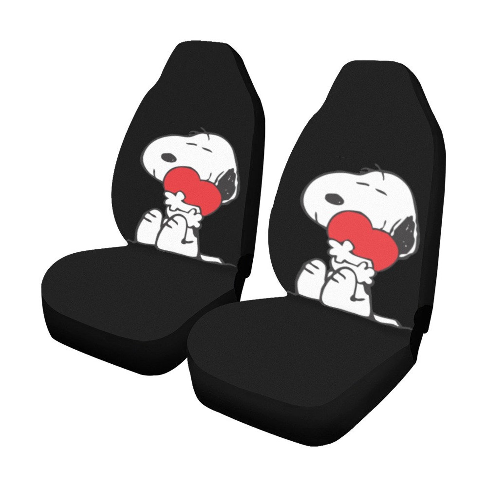 Snoopy Pet Car Seat Covers Set Dog Cat Puppy Birthday Gifts Etsy