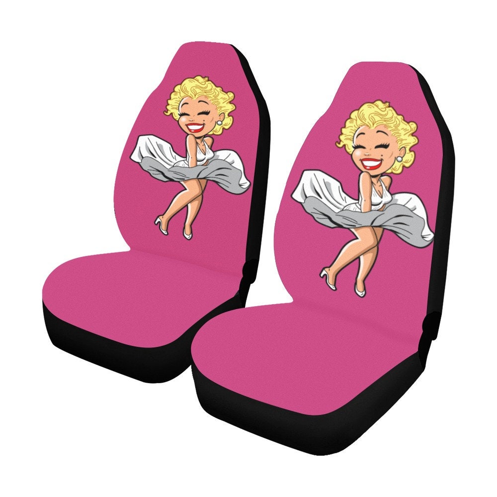 Marilyn Monroe Car Seat Covers Set Hollywood Star Birthday Etsy