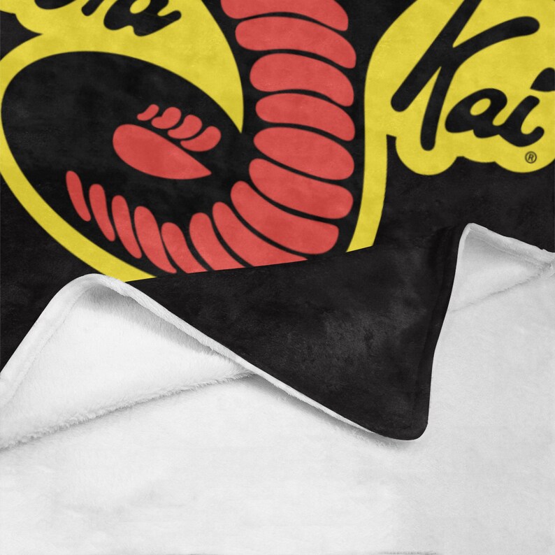 Cobra Kai Cozy Blanket Fleece Gifts For Him Her Birthday Etsy