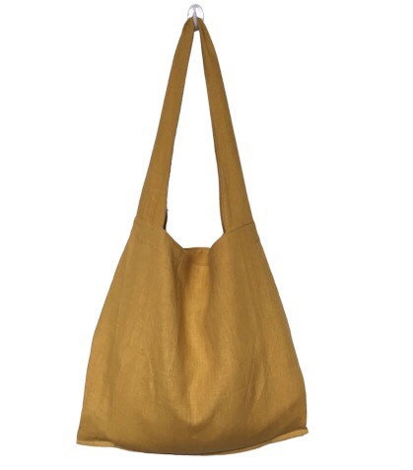 Linen Tote Bag.hobo Linen Bag.linen Market Bag.bag With Etsy