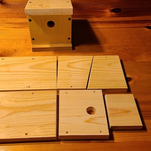Bird house kit - Precut