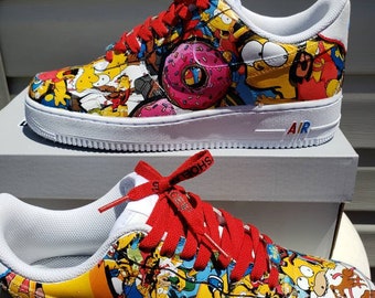 custom simpsons shoes