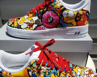 simpsons custom shoes